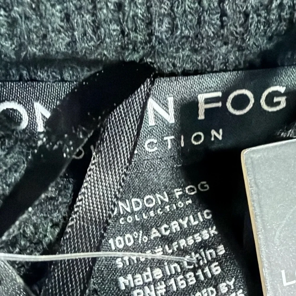 London Fog Oversized Draped Cardigan Poncho Equestrian Academia Quiet Luxury